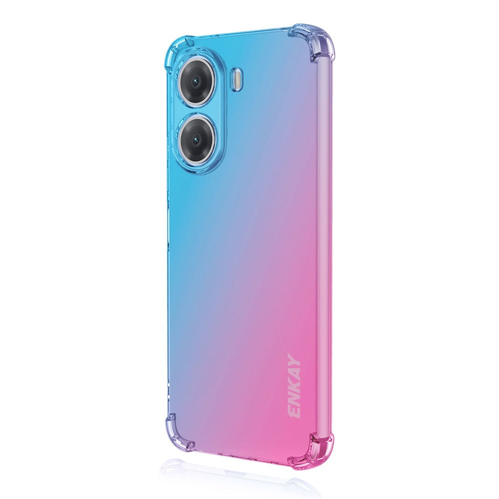 ENKAY For Xiaomi Poco X7 Pro 5G TPU Case  Thickened Four Corner Drop-Proof Phone Back Cover