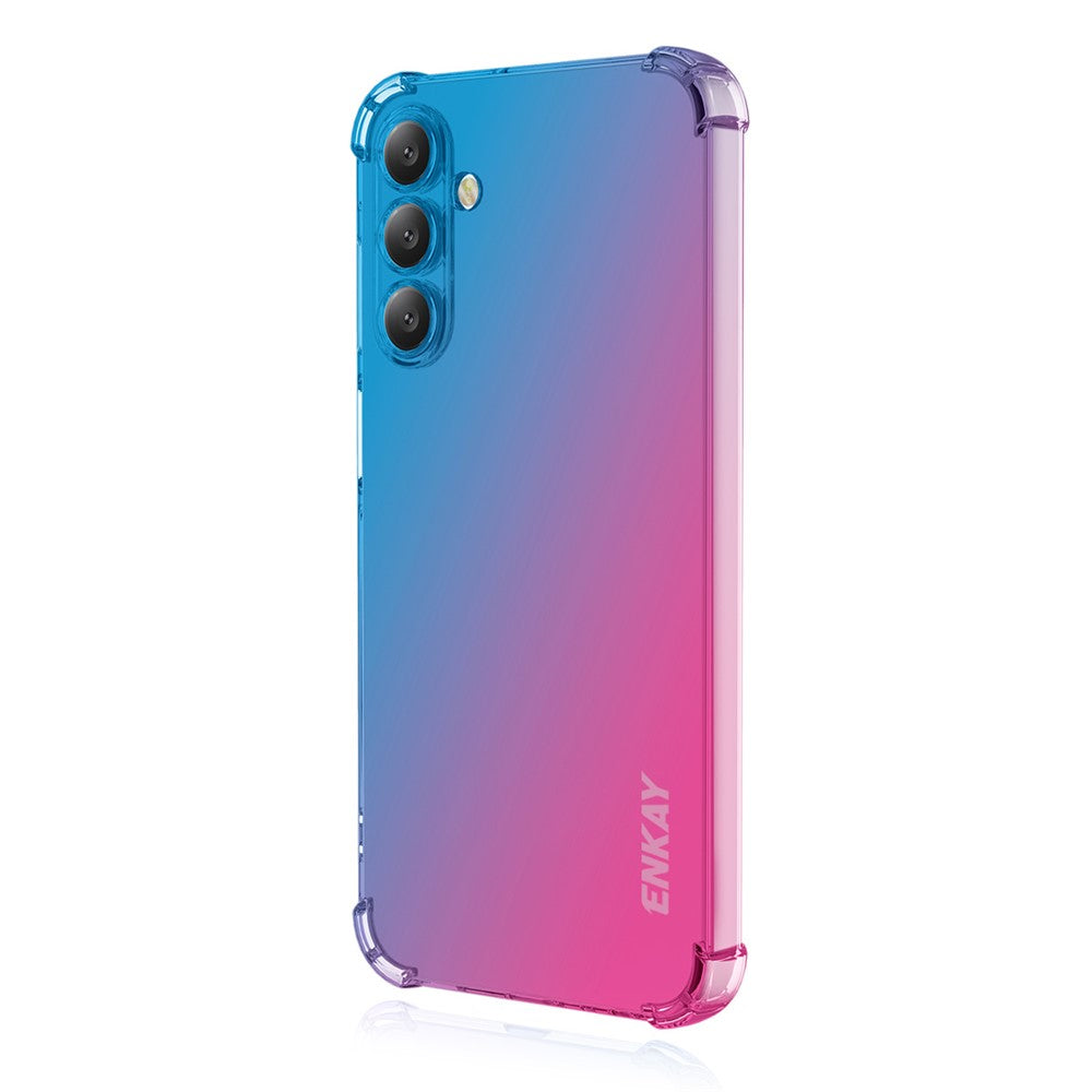 ENKAY For Samsung Galaxy A56 5G TPU Case  Thickened Four Corner Drop-Proof Phone Back Cover