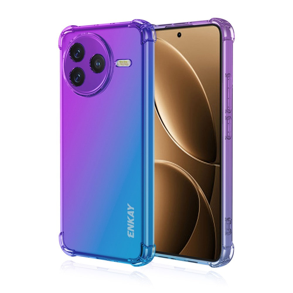 ENKAY For Xiaomi Poco F7 Pro 5G / Redmi K80 5G TPU Case  Thickened Four Corner Drop-Proof Phone Back Cover