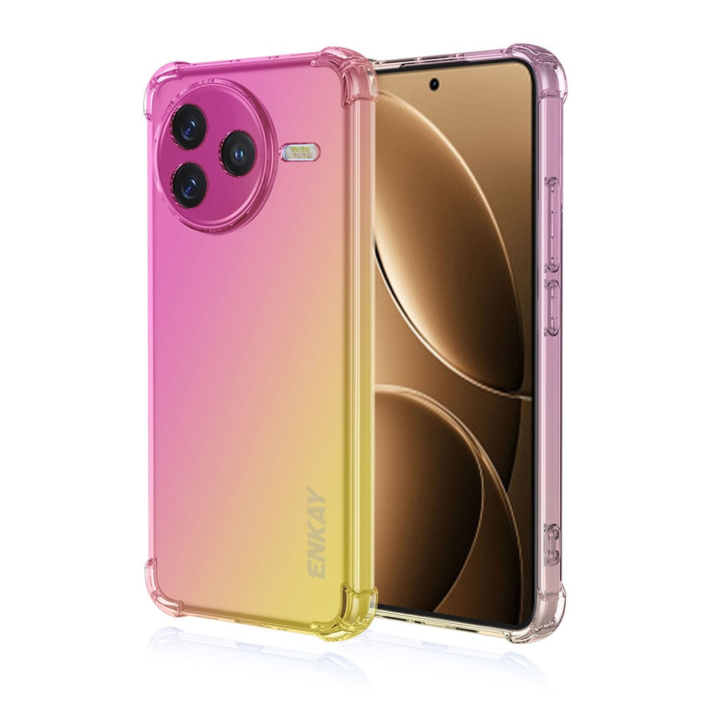 ENKAY For Xiaomi Poco F7 Pro 5G / Redmi K80 5G TPU Case  Thickened Four Corner Drop-Proof Phone Back Cover