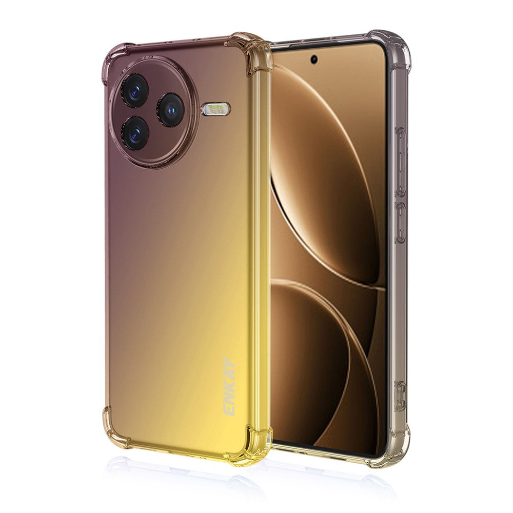 ENKAY For Xiaomi Poco F7 Pro 5G / Redmi K80 5G TPU Case  Thickened Four Corner Drop-Proof Phone Back Cover