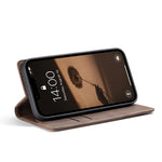 CASEME For iPhone 17th / 16th Wallet Case 013 Series PU Leather Phone Cover Stand