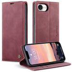CASEME For iPhone 17th / 16th Wallet Case 013 Series PU Leather Phone Cover Stand