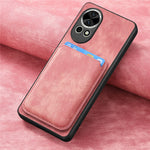 For Huawei nova 13 5G Magnetic Case Leather Back Cover with Detachable Card Holder