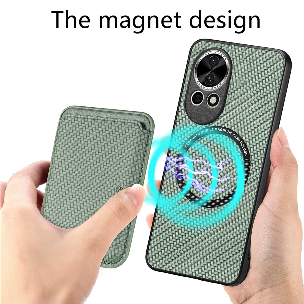 For Huawei nova 13 5G Case Magnetic Detachable Card Holder Phone Back Cover