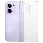 KALEBOL gennemsigtigt mobilcover til Oppo Reno13 F 5G (Reno 13 FS 5G) / 4G i 1.5mm TPU, stødsikkert mobilcover