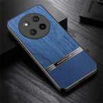 Protective Case for Honor X60 Pro 5G / X9c 5G / Magic7 Lite 5G Wood Texture Leather + TPU Phone Cover