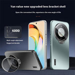 For Honor X40 5G  /  X9a 5G Case with Lens Frame Kickstand TPU + PC Dropproof Phone Cover
