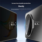 For Honor X40 5G  /  X9a 5G Case with Lens Frame Kickstand TPU + PC Dropproof Phone Cover