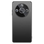 For Honor X40 5G  /  X9a 5G Case PC + TPU Matte Back Phone Cover with Lens Film