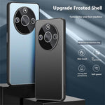 For Honor X40 5G  /  X9a 5G Case PC + TPU Matte Back Phone Cover with Lens Film