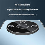 For Honor X40 5G  /  X9a 5G Case PC + TPU Matte Back Phone Cover with Lens Film