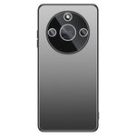 For Honor X40 5G  /  X9a 5G Case PC + TPU Matte Back Phone Cover with Lens Film