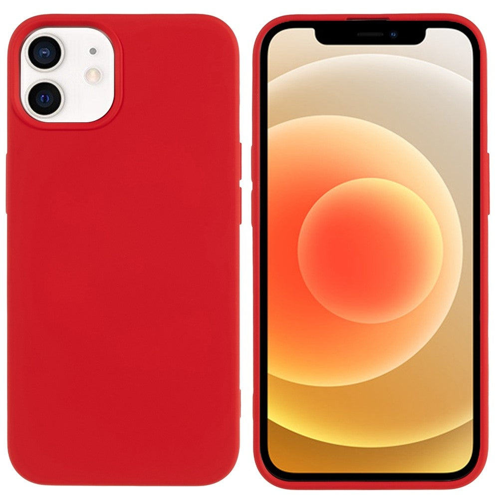 Til iPhone 12 mini 5,4 tommer ridsefast 2,0 mm blød TPU-skal, stødsikkert mobiltelefoncover