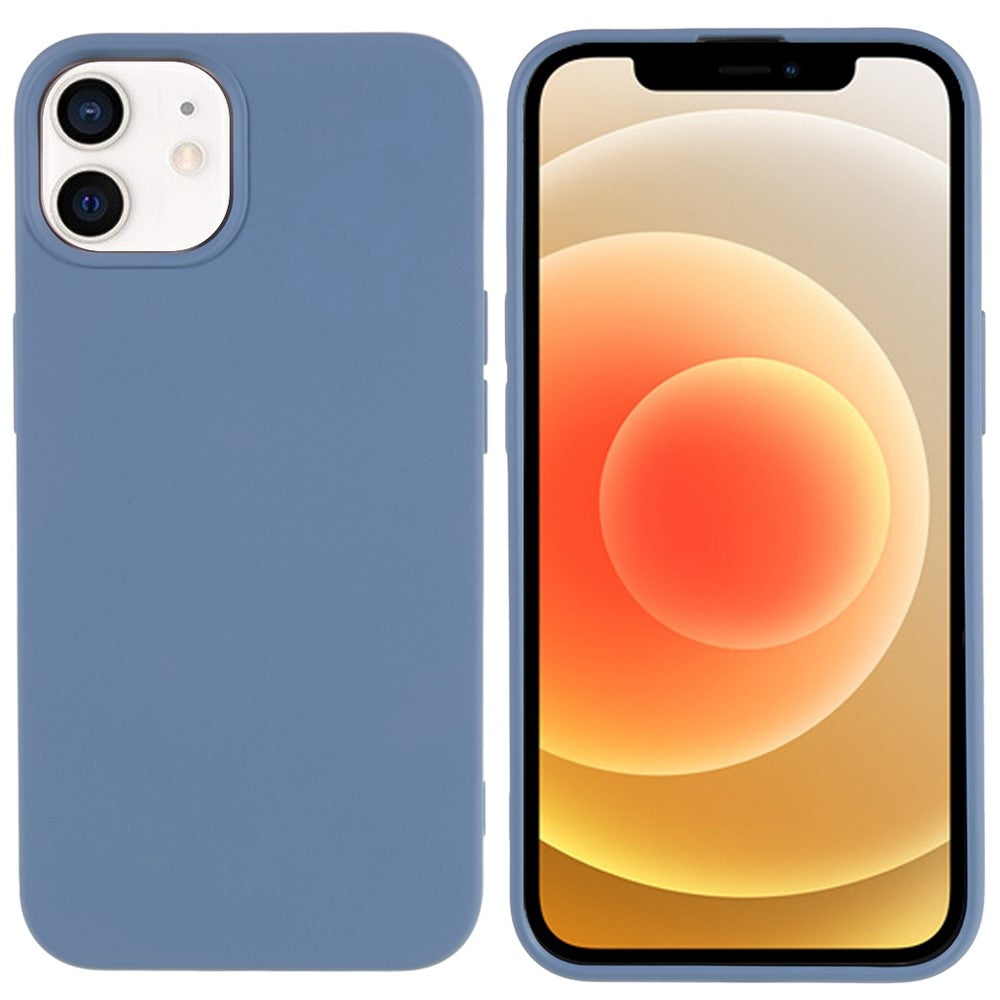 Til iPhone 12 mini 5,4 tommer ridsefast 2,0 mm blød TPU-skal, stødsikkert mobiltelefoncover