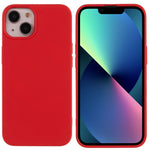 For iPhone 13 mini 5.4 inch Cell Phone Case 2.0mm Thickness Anti-drop Protection Flexible TPU Back Cover