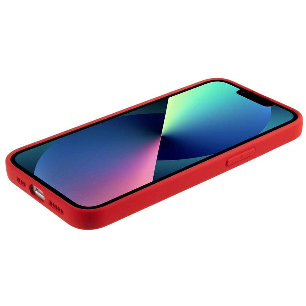 For iPhone 13 mini 5.4 inch Cell Phone Case 2.0mm Thickness Anti-drop Protection Flexible TPU Back Cover