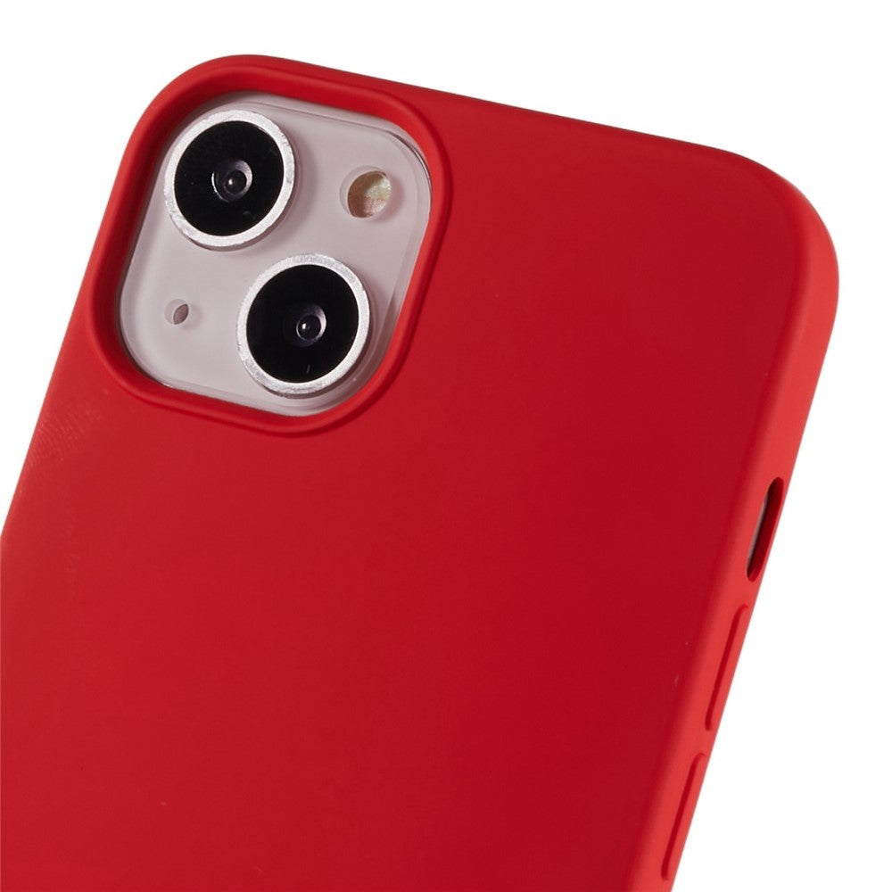 For iPhone 13 mini 5.4 inch Cell Phone Case 2.0mm Thickness Anti-drop Protection Flexible TPU Back Cover