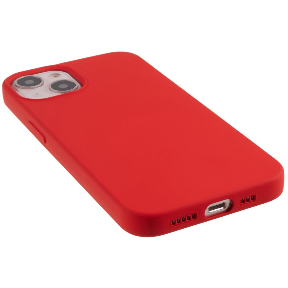 For iPhone 13 mini 5.4 inch Cell Phone Case 2.0mm Thickness Anti-drop Protection Flexible TPU Back Cover