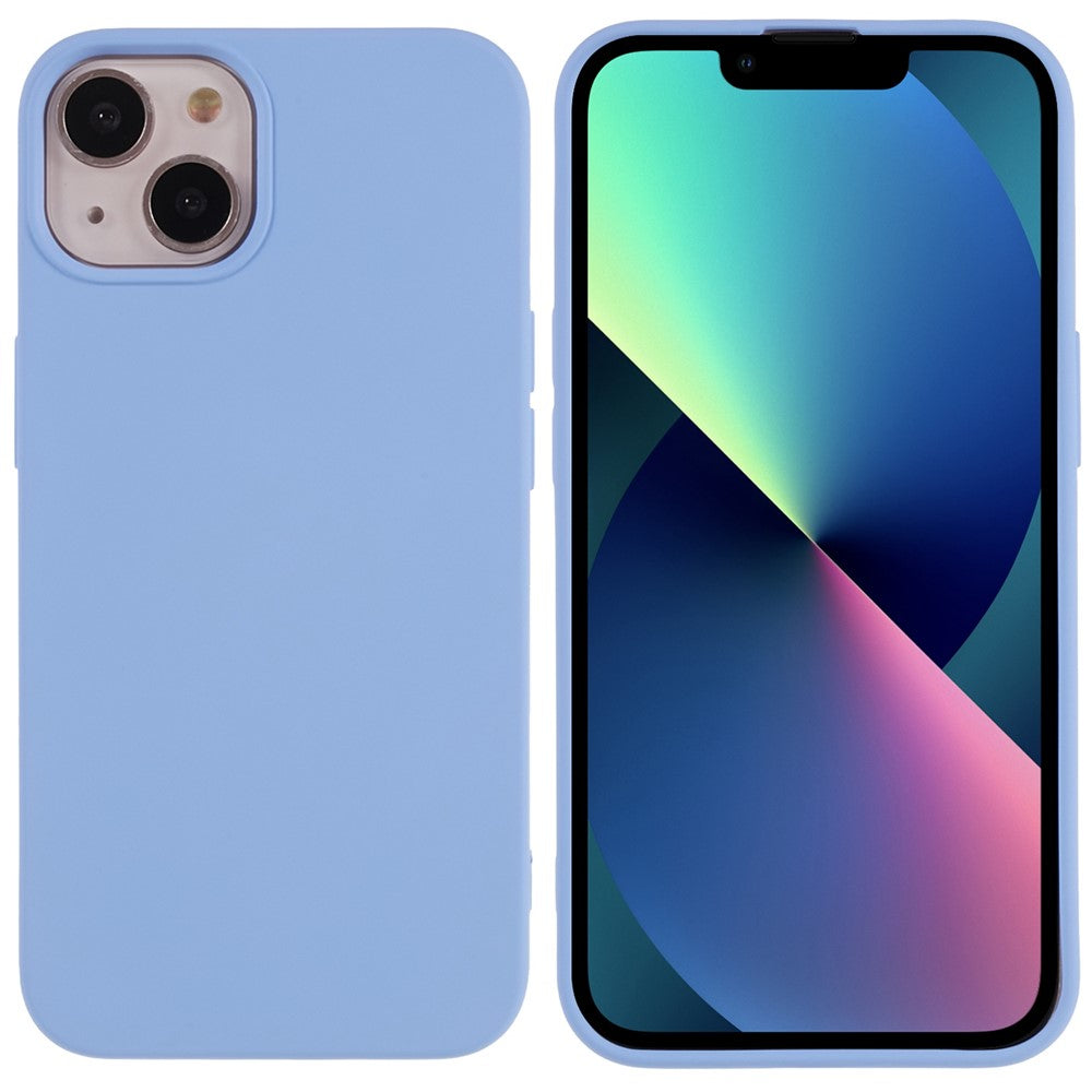For iPhone 13 mini 5.4 inch Cell Phone Case 2.0mm Thickness Anti-drop Protection Flexible TPU Back Cover