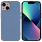 For iPhone 13 mini 5.4 inch Cell Phone Case 2.0mm Thickness Anti-drop Protection Flexible TPU Back Cover