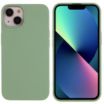 For iPhone 13 mini 5.4 inch Cell Phone Case 2.0mm Thickness Anti-drop Protection Flexible TPU Back Cover
