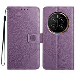 For Honor Magic7 5G Wallet Phone Case Butterfly Floral Imprint Leather Flip Cover with Strap