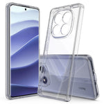 For Xiaomi Redmi Note 14 Pro 4G Clear Phone Case TPU+Acrylic Shockproof Phone Back Cover