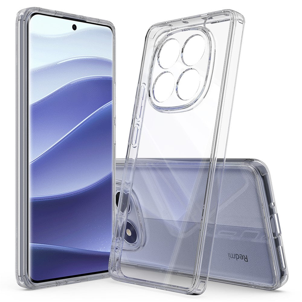 Xiaomi Redmi Note 14 Pro 4G Genomskinligt mobilskal TPU+Akryl Stötsäkert mobilbaksida