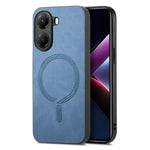 Xiaomi Poco X7 Pro 5G Läderbaksida Magnetiskt Mobilskal med Beröringsskydd
