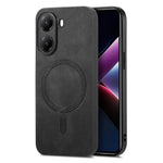 Xiaomi Poco X7 Pro 5G Läderbaksida Magnetiskt Mobilskal med Beröringsskydd