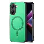 Xiaomi Poco X7 Pro 5G Läderbaksida Magnetiskt Mobilskal med Beröringsskydd