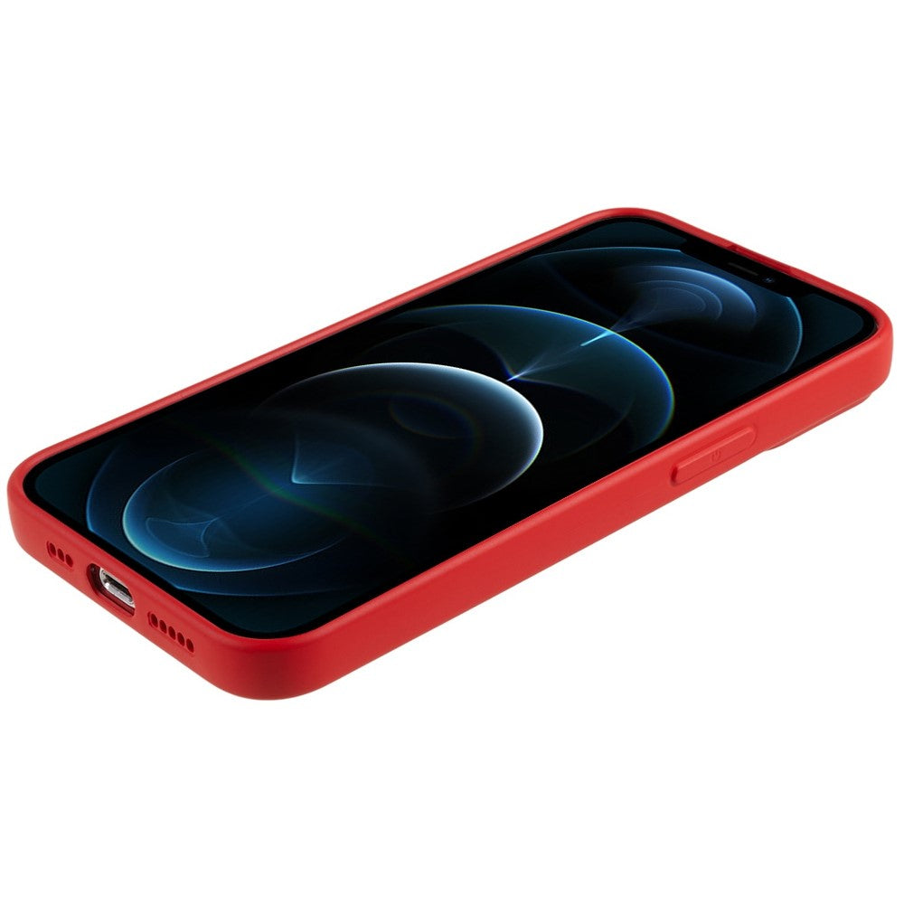 For iPhone 12 Pro Max 6.7 inch Drop-proof Protective Phone Case 2.0mm Flexible TPU Cover