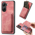 For Xiaomi Poco X7 Pro 5G Magnetic Case Leather Back Cover with Detachable Card Holder