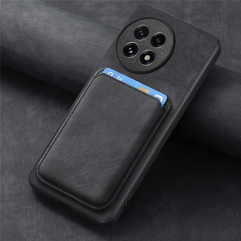 OnePlus 13 Magnetiskt Läderfodral med Avtagbart Korthållare