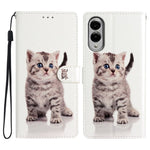 For Samsung Galaxy S25 Edge Wallet Case PU Leather Pattern Printing Stand Phone Cover with Strap