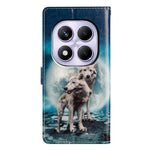 For Xiaomi Redmi Note 14 Pro 4G Wallet Case PU Leather Pattern Printing Stand Phone Cover with Strap