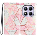 For Xiaomi Redmi Note 14 Pro 4G Wallet Case PU Leather Pattern Printing Stand Phone Cover with Strap