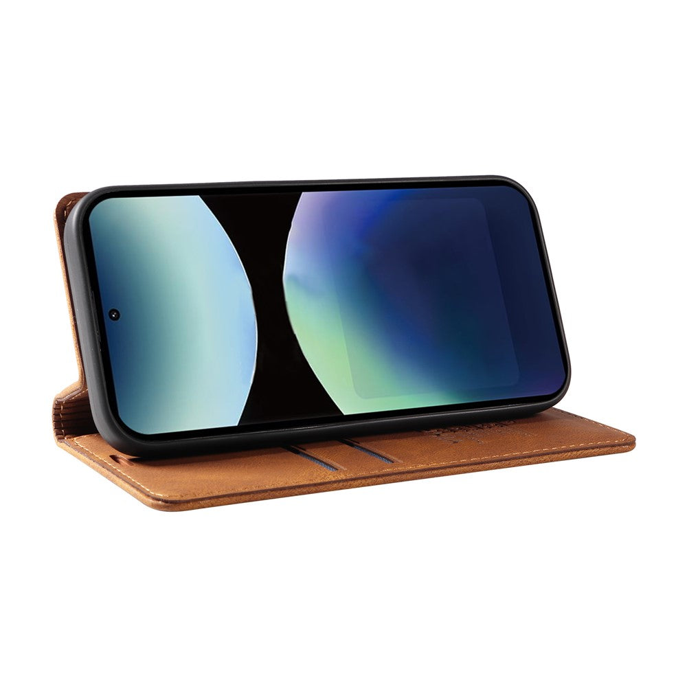 YIKATU For Xiaomi Redmi Note 14 Pro 4G Leather Cover  YK-004 Skin-Touch Wallet Phone Cases