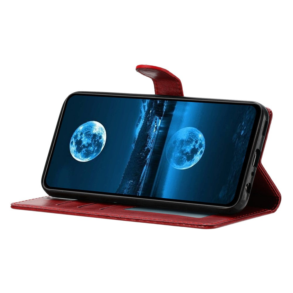 For Xiaomi Redmi Note 14 Pro 4G Leather Case Wallet Stand Phone Cover with Handy Strap
