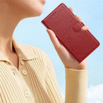 For Xiaomi Redmi Note 14 Pro 4G Leather Case Wallet Stand Phone Cover with Handy Strap