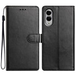 For Samsung Galaxy S25 Edge Leather Case Wallet Stand Phone Cover with Handy Strap