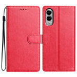 For Samsung Galaxy S25 Edge Leather Case Wallet Stand Phone Cover with Handy Strap