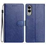For Samsung Galaxy S25 Edge Leather Case Wallet Stand Phone Cover with Handy Strap