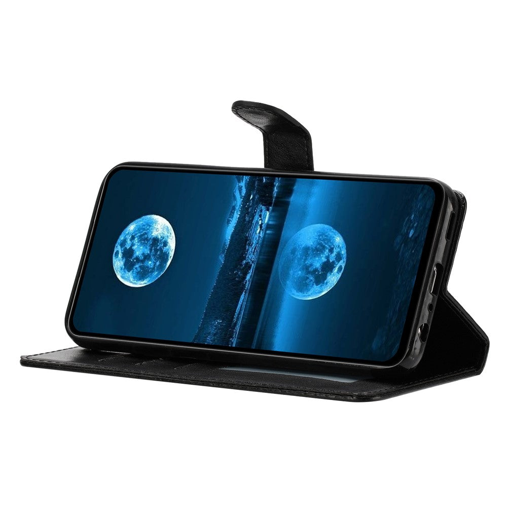 For OnePlus 13 Leather Case Wallet Stand Anti Drop Phone Cover with Handy Strap