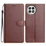 For OnePlus 13 Leather Case Wallet Stand Anti Drop Phone Cover with Handy Strap