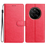 For Honor Magic7 5G Leather Case Wallet Stand Phone Cover with Handy Strap