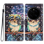 For Samsung Galaxy S25 Edge Case PU Leather Wallet Phone Cover 3D Pattern Printing