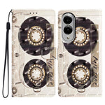For Samsung Galaxy S25 Edge Case PU Leather Wallet Phone Cover 3D Pattern Printing