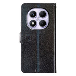 For Xiaomi Redmi Note 14 Pro 4G Wallet Case Glitter Anti-Scratch Leather Phone Cover Stand